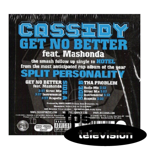 Cassidy - Get No Better ft. Mashonda
